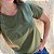 Camiseta Básica Feminina - Verde Oliva - Imagem 1