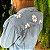 Jaqueta Jeans Margaridas - Imagem 1