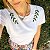 Camiseta Raminhos Branca - Imagem 2