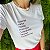 Camiseta Vinho Branca - Imagem 1