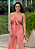 Conjunto Top Faixa e Calça Pantalona Coral - Imagem 1