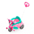 Triciclo Infantil Pink Pet 3 em 1 Xalingo - Imagem 1