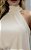 Conjunto Halter Neck em Acetinado Plissé - Imagem 3
