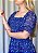 Vestido Midi Anne Liberty Azul Marinho - Imagem 3