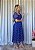 Vestido Midi Anne Liberty Azul Marinho - Imagem 5