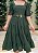 Vestido Midi Francesca Laise Verde Musgo - Imagem 1