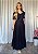 Vestido Supermidi Clarissa Azul Marinho - Imagem 5