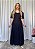 Vestido Supermidi Clarissa Azul Marinho - Imagem 3