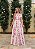 Vestido Longo Olímpia Floral Rosa - Imagem 5