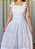 Vestido longo Nina Laise Branco - Imagem 8