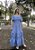 Vestido Supermidi Alice Azul Celeste - Imagem 5
