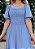 Vestido Supermidi Alice Azul Celeste - Imagem 3