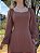 Vestido Supermidi Vivian Mocha - Imagem 4