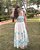 Vestido Longo Estela Floral Hortênsias - Imagem 2