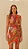 Vestido Curto Pregas Folhagem - Farm - Imagem 1