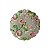Prato de Sobremesa Floral Estampado - 2 Unidades - Imagem 1