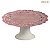 Porta Torta Soft Bloom Rosa - Imagem 1