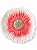 Prato Flower cerâmica Sobremesa (1 unidade) - Imagem 1