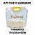 Saco Organizador para Alimentos com rosca hermético 5L KIT 5UN - Imagem 1