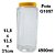 Pote Multiuso com Tampa 4900ml G1057 kit com 2un - Imagem 2