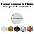 Tampas de metal de conservas 74mm kit com 10un - Imagem 1