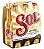 CERVEJA SOL LONG NECK 330ML PACK6 - Imagem 1