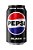 PEPSI ZERO BLACK LATA 350ML - Imagem 1