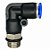 Conexão Cotovelo 90° BSP 3/8" - Imagem 3