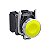BOTÃO METALICO Ø22mm RETORNO MOLA - AMARELO - NA - XB4BA51 SCHNEIDER - Imagem 1
