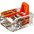 Conector Compacto Emenda 6mm 41A  2 Polos Incolor 221-612 Wago - Imagem 2
