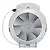 VENTILADOR AXIAL EXAUSTOR IN-LINE TURBO EXL200–01 200MM 155W 127V VENTISOL - Imagem 2