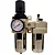 FRL FILTRO REGULADOR LUBRIFICADOR LUBRIFIL 8,5 BAR G1/4" - Imagem 1