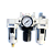 FRL FILTRO REGULADOR LUBRIFIL G1/4 TRIO PREPARADOR DE AR - Imagem 1