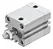 CILINDRO PNEUMÁTICO COMPACTO Ø32X25MM SIMILAR AO FESTO ADN-32-25-A-P-A - Imagem 1