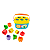 FFC84 FISHER PRICE BALDE PRIMEIROS BLOCO - Imagem 2