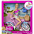 HBY28 BARBIE BICICLETA COM BONECA - Imagem 1