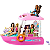 HJV37 BARBIE BARCO COM PISCINA E TOBOGA - Imagem 2