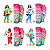 HRK22 BARBIE CUTIE REVEAL DISFARCES ENGRACADOS DE - Imagem 1