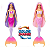 HRP96 BARBIE FANTASIA SEREIAS CORES MAGICAS - Imagem 2