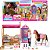 HXJ44 BARBIE THE GREAT HORSE CHASE ESTABULO DO SON - Imagem 1
