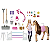 HXJ44 BARBIE THE GREAT HORSE CHASE ESTABULO DO SON - Imagem 3