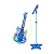 DMT5894 GUITARRA COM MICROFONE PEDESTA - Imagem 2