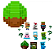 HXT64 MINECRAFT VANILLA FIGURA MINI OVO - Imagem 1