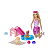 JBF35 BARBIE FESTA NA PISCINA COM CACHORRINHOS - Imagem 2