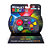 PB515 - JOGO RECREATIVO MULTIJOGADORES DE PLASTICO - Imagem 1
