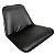 Banco Concha Trator Universal Massey Valmet Ford Cbt Preto - Imagem 1