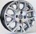 Rodas Aro 15 ZK330 Modelo Volkswagen Saveiro Cross (4x100) - Imagem 1