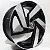 Rodas Aro 17 ZK980 Modelo Volkswagen Golf GTI (4x100) - Imagem 1