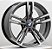Rodas Aro 17 MC/B06 Modelo Réplica BMW M3 3.0 (5x112/5x120) - Imagem 2