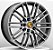 Rodas Aro 20x10,5 MC/P05 Modelo Réplica Porsche Macan (5x130) - Imagem 2